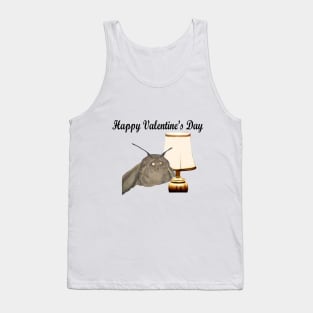 Valentine’s Day Moth and Lamp Tank Top